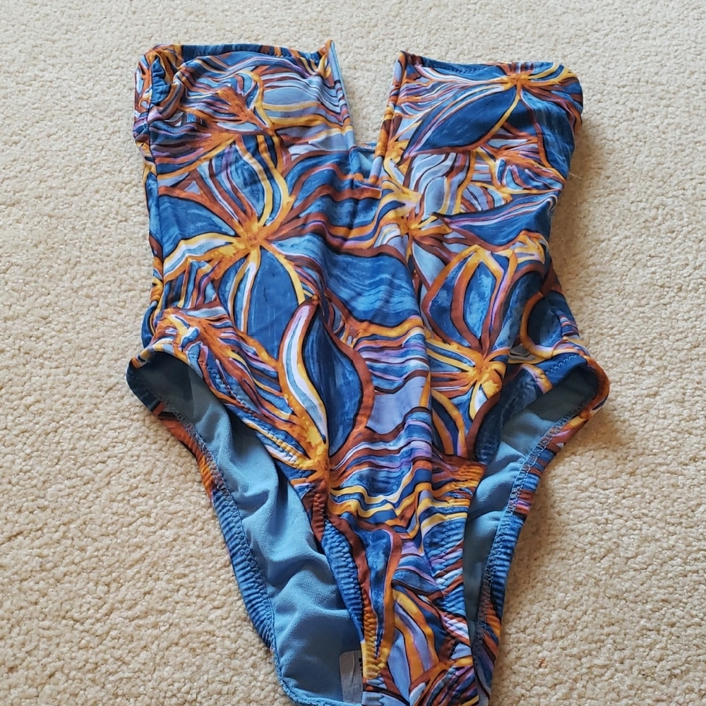 Vibrant Floral One-Piece Swimsuit